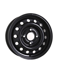 Штампованный диск Ford Kuga 17x7" 5x108мм DIA 63.3мм ET 50мм Черный глянец Тзск