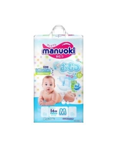 Подгузники детские Ultrathin M 6-11кг JPM006 Manuoki