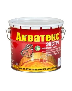 Защитно-декоративный состав Экстра Акватекс