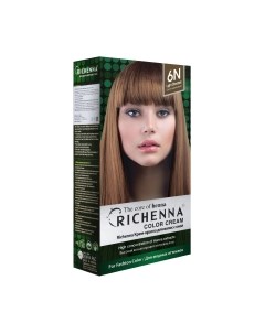 Крем-краска для волос С хной 6N Richenna