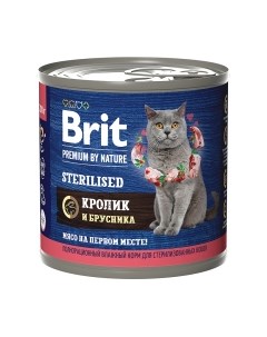 Влажный корм для кошек Brit