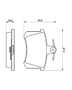 Тормозные колодки Bosch