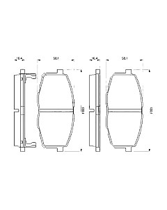 Тормозные колодки Bosch