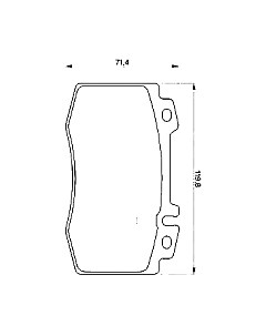 Тормозные колодки Bosch