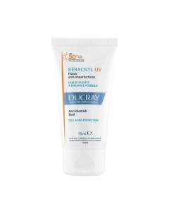 Крем солнцезащитный Keracnyl UV Флюид для жирной кожи SPF 50+ Ducray