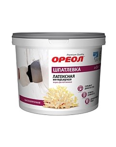 Шпатлевка готовая Ореол