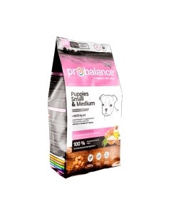 Сухой корм для собак Puppies Small & Medium Probalance