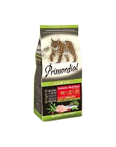 Сухой корм для кошек Cat Urinary Turkey & Herring / MGSP1402 Primordial