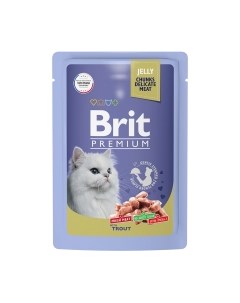 Влажный корм для кошек Brit