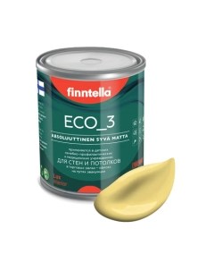 Краска Eco 3 Wash and Clean Maissi / F-08-1-1-LG148 Finntella