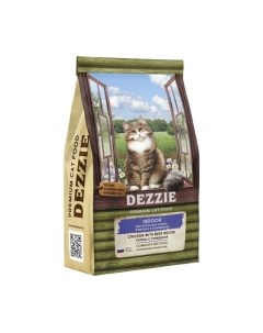 Сухой корм для кошек Dezzie