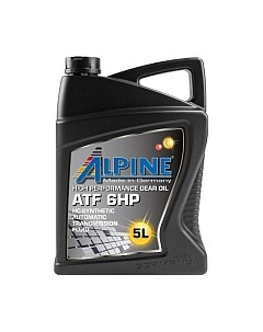 Трансмиссионное масло ATF 6HP / 0101562 Alpine