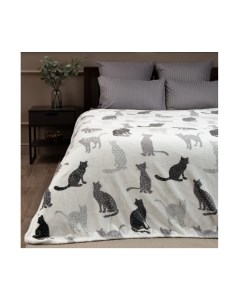 Плед Absolute Flannel Коты 200x220 / 44047 Texrepublic