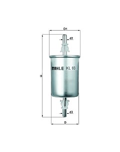 Топливный фильтр Knecht/mahle