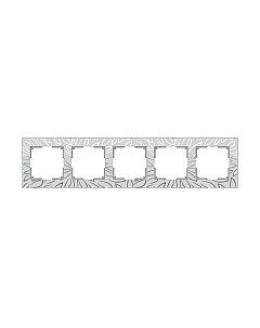 Рамка для выключателя Edel WL09-Frame-05 / A030763 Werkel