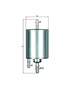 Топливный фильтр Knecht/mahle