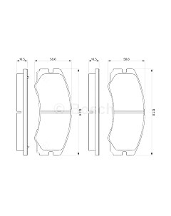 Тормозные колодки Bosch