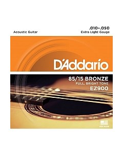 Струны для акустической гитары EZ900 10-50 D'addario