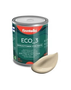 Краска Eco 3 Wash and Clean Vanilja / F-08-1-1-LG131 Finntella