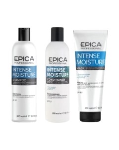 Набор косметики для волос Professional Intense Moisture Шампунь+Кондиционер+Маска Epica