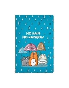 Записная книжка No Rain No Rainbow / 3164 Полином