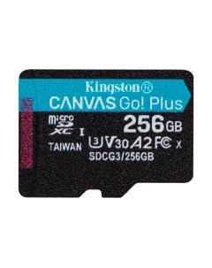 Карта памяти Canvas Go Plus microSDXC 256GB (SDCG3/256GBSP) Kingston