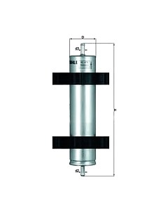 Топливный фильтр Knecht/mahle