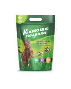 Наполнитель для туалета Кошкина полянка