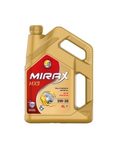 Моторное масло MX9 5W30 ILSAC GF-6A SP Mirax