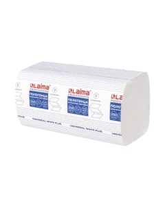 Бумажные полотенца Universal White Plus / 111343 Laima