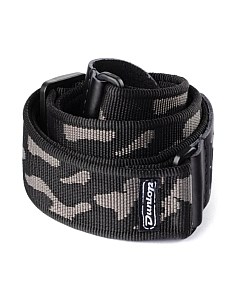 Ремень для гитары D38-10GY Strap Cammo Grey Dunlop manufacturing