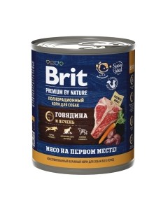 Влажный корм для собак Brit