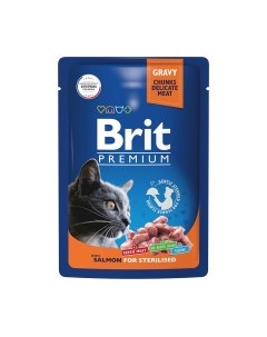 Влажный корм для кошек Brit