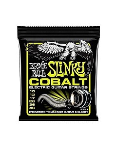 Струны для электрогитары 2721 Cobalt REG Slinky 10-46 Ernie ball