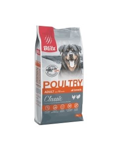 Сухой корм для собак Classic Adult Dog Poultry / 4159 Blitz pets