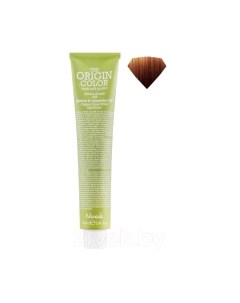 Крем-краска для волос The Origin Color Permanent Colouring Cream 7.43 Nook