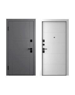 Входная дверь Модель 8 210x100 Black левая Belwooddoors