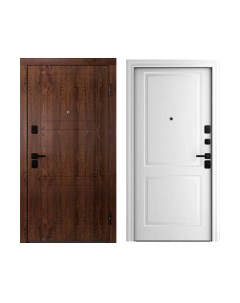 Входная дверь Модель 8 210x100 Black правая Belwooddoors