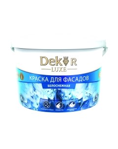 Краска Фасадная ВД-АК 111 ГОСТ Dekor