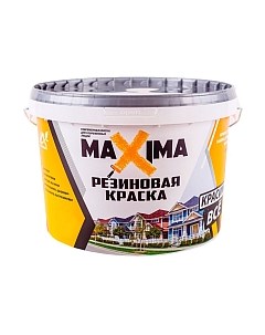 Краска Maxima резиновая №110 Серебро Super decor