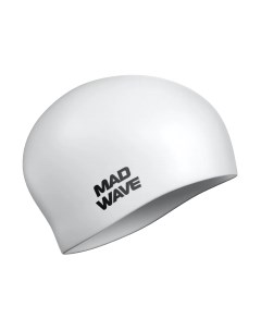 Шапочка для плавания Long Hair Silicone Mad wave