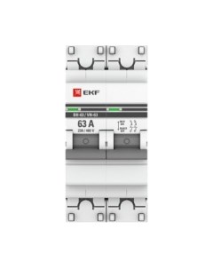 Выключатель нагрузки PRoxima ВН-63 2р 40А / sl63-2-40-pro Ekf