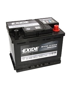 Автомобильный аккумулятор Exide