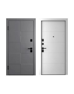 Входная дверь Модель 10 210x90 Black левая Belwooddoors