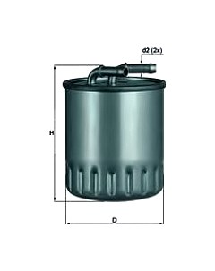 Топливный фильтр Knecht/mahle