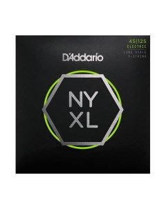 Струны для бас-гитары NYXL45125 D'addario