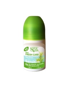 Дезодорант шариковый Sensitive Tea Tree Natur vital