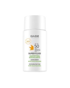 Крем солнцезащитный Флюид С ниацинамидом SPF50 Laboratorios babe