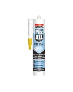 Клей-герметик Fix All Crystal Soudal