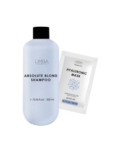 Шампунь для волос Cosmetics Шампунь Absolute Blond+Маска Hyaluronic Limba